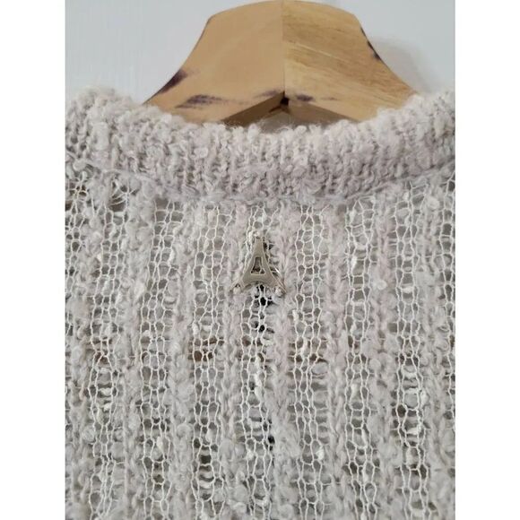 Manière De Voir Flared Sleeve Textured Knit Cardigan S Nwt - Picture 11 of 12